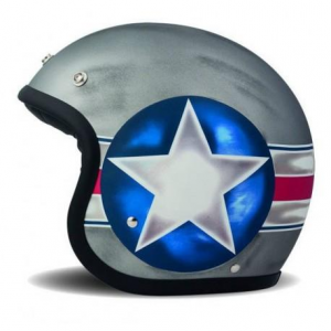 DMD VINTAGE FIGHTER Jet Helmet - Grey