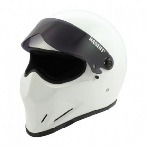 BANDIT CRYSTAL Full Face Helmet - White