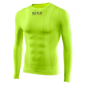 GIROCOLLO COLOR MANICHE LUNGHE SIXS TS2 C YELLOW FLUO