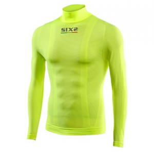 LUPETTO COLOR MANICHE LUNGHE SIXS TS3 C YELLOW FLUO