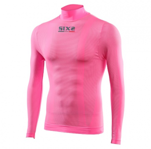 LUPETTO COLOR MANICHE LUNGHE SIXS TS3 C PINK FLUO