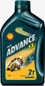 Shell Scooter Advance SX 2 1Lt barattolo 1 litro