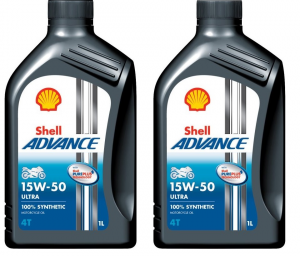 Shell Advance 4T Ultra 15w/50 2 x 1 litro