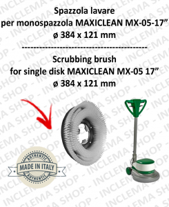 Cleaning BRUSH PPL 0,6 for single disc MAXICLEAN MX-05 17