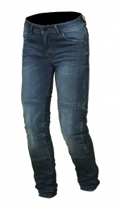 Jeans moto Macna Stone con rinforzi in fibra Aramidica blu