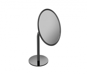 Specchio ingranditore da appoggio per il bagno serie Black & White Cosmic