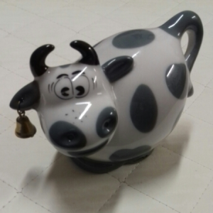 Cow-boys sale e pepe in porcellana a forma di toro, vendita on line | GIOIELLERIA BRUNI Imperia 