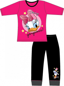 Disney Paperina pigiama  bambina rosa  nero cotone da 5 a 12 anni