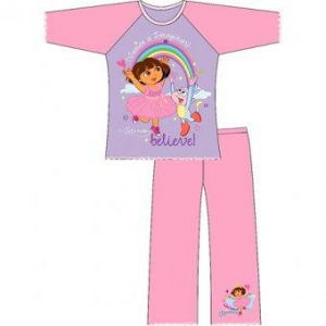 Dora Eploratrice pigiama bambina rosa 1 a 4 anni