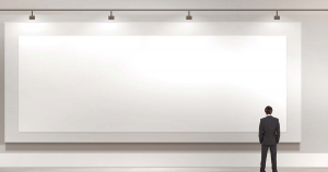 Tele 150x600 cm Gallery per dipingere  - Tele per Pittura - profilo 4 cm Bianche grandi dimensioni