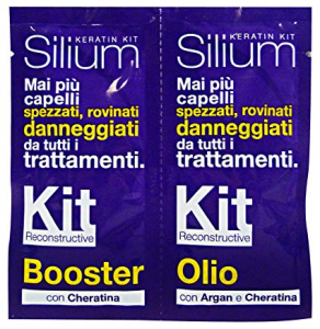 Silium - Keratin Kit - Ricostruzione Per Capelli Danneggiati - Spezzati - Rovinati