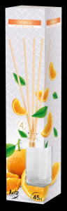 Diffusori di fragranze per ambiente con bastoncini di bamboo nelle profumazioni Arancia-Vaniglia-Fragola-Rosa-Lavanda-Mela e Cannella
