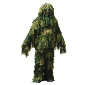 Completo mimetismo totale Ghillie Woodland