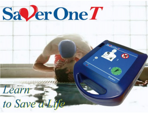 Defibrillatore Trainer SAVER ONE T 