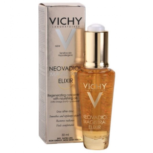 Vichy Neovadiol Magistral Elixir concentrato di olii nutrienti anti-età pelle sensibile leviga rimpolpa ravviva il colorito dona confort 