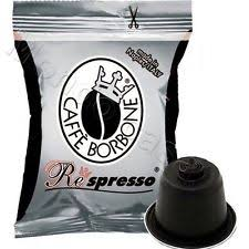Box 50 capsule Borbone Respresso - Miscela Nera compatibili Nespresso