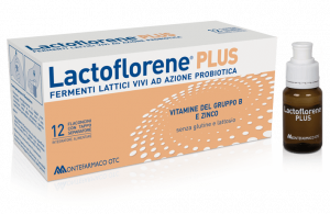 Lactoflorene Plus fermenti lattici vivi ad azione probiotica + vitamine del gruppo B e Zinco 12 flaconcini
