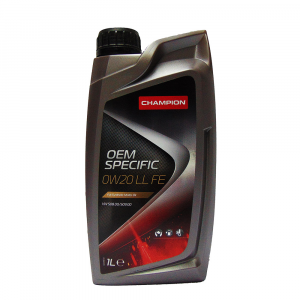 OLIO MOTORE CHAMPION OEM SPECIFIC 0W20 LL FE FULL SYNTHETIC 1L