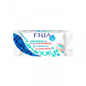 Fria Multiusos Cleansing Antibacterial Wipes 12 Wipes