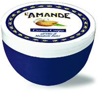 L'Amande - Body Cream with Sweet Almond Oil - 200ml.