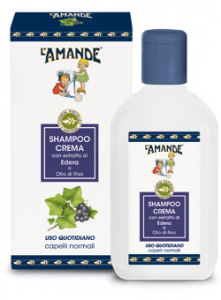 L'Amande - Shampoo Crema con estratto di Edera e Olio di Riso - 200ml.