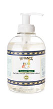L'Amande - Liquid Soap with Essential Oils of Mandarin and Mint - 300ml.