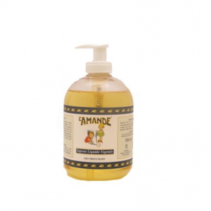 L'Amande - Non-Perfumed Vegetable Liquid Soap - 500ml.