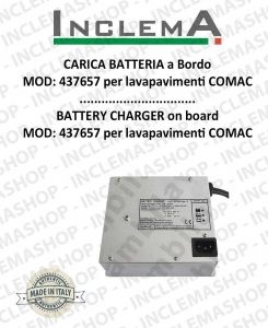 Carica Batteria a Bordo MOD: 437657 pour Autolaveuse COMAC