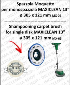 Moquette brushe for single disc MAXICLEAN MX-05 13