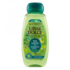 GARNIER ULTRA DOLCE Shampoo The verde & 5 Piante 400 ml