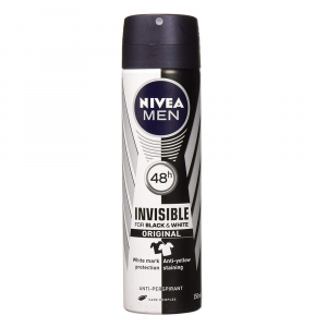 NIVEA MEN Black&White Invisible Deodorante Spray 150ml