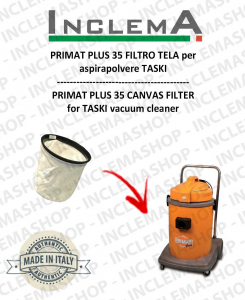 PRIMAT PLUS 35 Filtre Toile pour Aspirateur TASKI