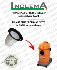PRIMAT PLUS 27 Filtre Toile pour Aspirateur TASKI
