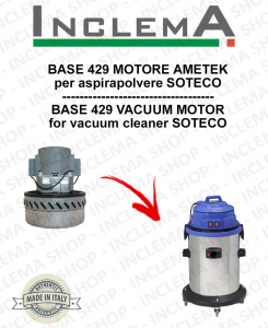 BASE 415 Vacuum Motor Ametek for vacuum cleaner SOTECO-2