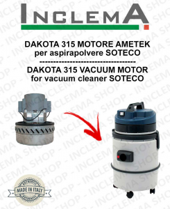 DAKOTA 315 Vacuum Motor Ametek for vacuum cleaner SOTECO-2