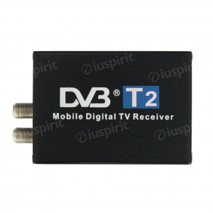 Ricevitore TV Digitale Decoder DVB-T2 per AUTO con autoradio aftermarket con ingresso RCA video e AUX