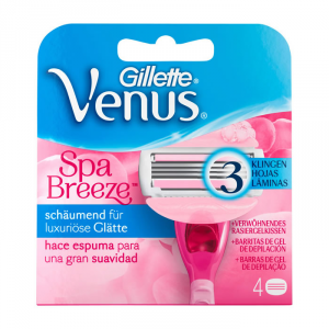 Gillette Venus Spa Breeze Ricarica 4 Unità