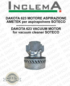 DAKOTA 623 Ametek Vacuum Motor for Vacuum Cleaner SOTECO