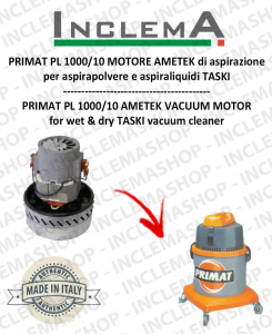 PRIMAT PL 1000/10 motor de aspiración Ametek para aspiradora TASKI