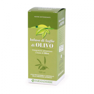 Infuso di foglie di Olivo 500 ml utile per favorire il controllo della pressione arteriosa