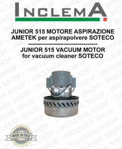 JUNIOR 515 Ametek Vacuum Motor for Vacuum Cleaner SOTECO