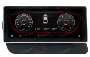 ANDROID monitor 10.25 navigatore per Audi Q5 2009-2017 MMI 3G GPS WI-FI Bluetooth MirrorLink 2GB RAM 32GB ROM 4G LTE