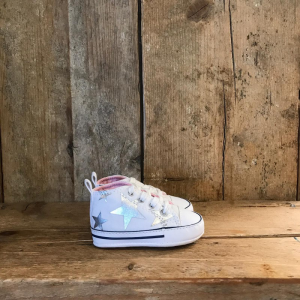 converse taylor bambino argento