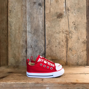 converse hi bambino rosse