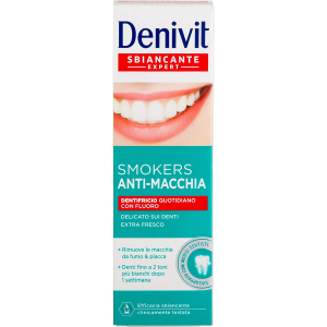 DENIVIT Sbiancante Expert Smokers Dentifricio Anti-Macchia 50ml