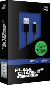 PS4/Xbox One Charger Cable
