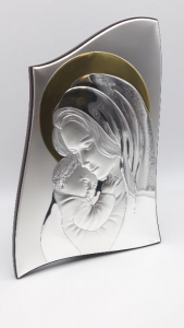 Icona Sacra Valenti Madonna con bambino aureola dorata vendita online | GIOIELLERIA BRUNI