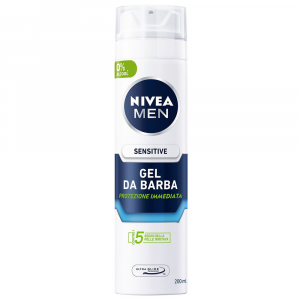 NIVEA MEN Sensitive Gel da Barba Protezione Immediata 200ml