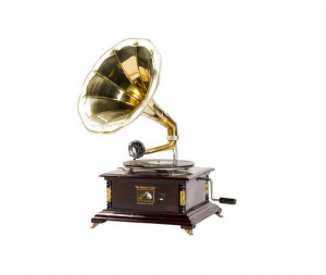 Grammofono quadrato vintage