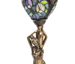 Lampada stile Tiffany da tavolo Donna Multicolore